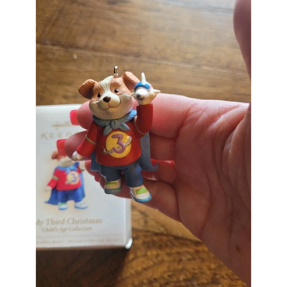 2006, CHILD'S THIRD CHRISTMAS, HALLMARK KEEPSAKE ORNAMENT